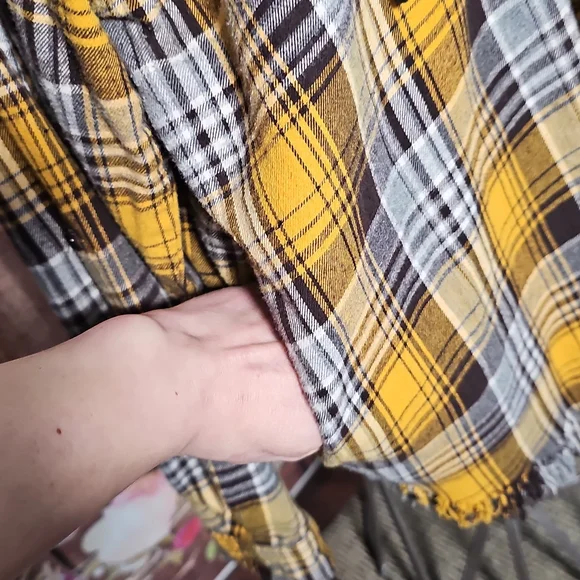 TOM PETTY OOAK FRINGED SHACKET SM-LG - Picture 6 of 9